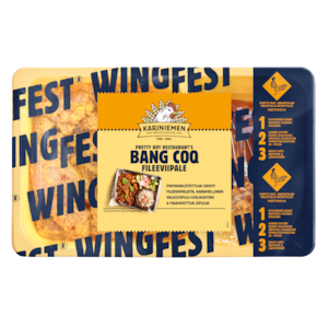 Kariniemen Kananpojan Wingfest® Fileeviipale Bang Coq