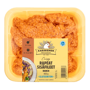 Kariniemen Kananpojan Rapeat sisäfileet Ranch