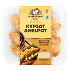 Kariniemen Kananpojan Kypsät ja Helpot paistetut sisäfileet