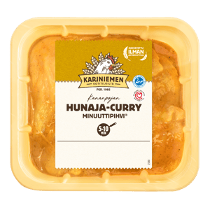 Kariniemen Kananpojan Minuuttipihvi® hunaja-curry