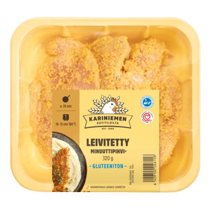 Kariniemen Kananpojan Minuuttipihvi® leivitetty