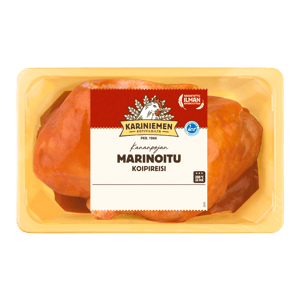 Kariniemen Kananpojan koipireisi marinoitu