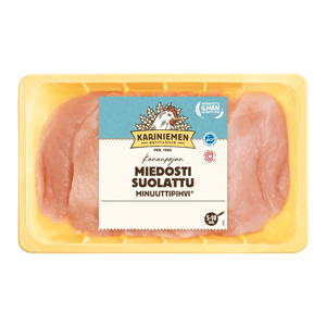 Kariniemen Kananpojan Minuuttipihvi® miedosti suolattu