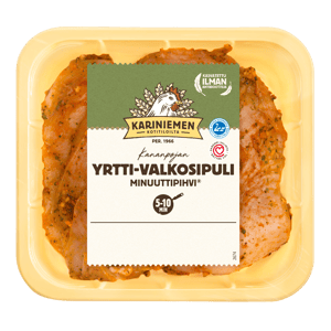 Kariniemen Kananpojan Minuuttipihvi® yrtti-valkosipuli