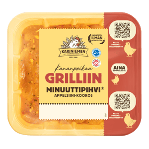 Kariniemen Kananpojan Minuuttipihvi® appelsiini-kookos