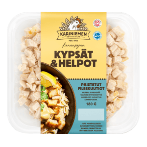 Kariniemen Kananpojan Kypsät ja Helpot kanafileekuutiot