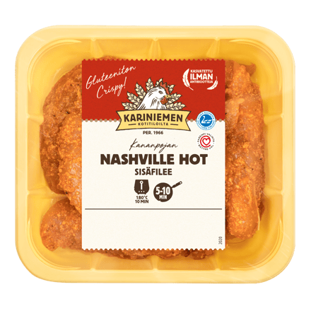 Kariniemen Kananpojan sisäfilee Nashville Hot