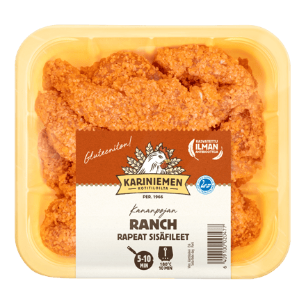 Kariniemen Kananpojan Rapeat sisäfileet Ranch