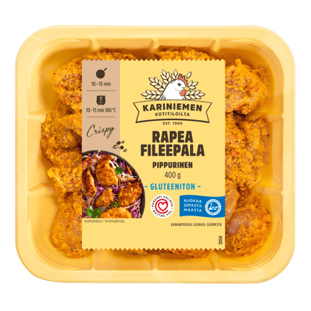 Kariniemen Kananpojan Rapea fileepala pippurinen