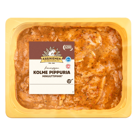 Kariniemen Kananpojan Minuuttipihvi® Kolme pippuria