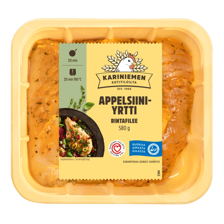 Kariniemen Kananpojan filee appelsiini-yrtti