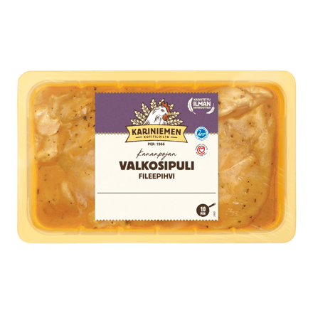 Kariniemen Kananpojan fileepihvi valkosipuli