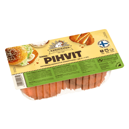 Kariniemen Kananpojan Paneroidut pihvit