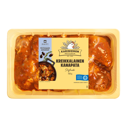 Kariniemen Kananpojan Kreikkalainen kanapata