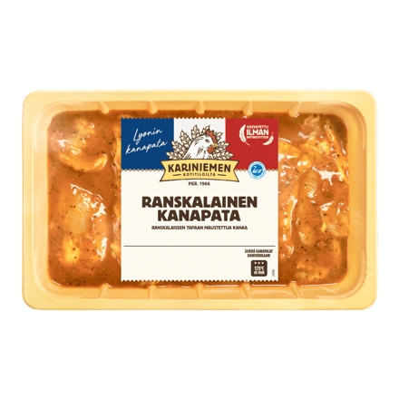 Kariniemen Kananpojan Uunivalmis ranskalainen kanapata