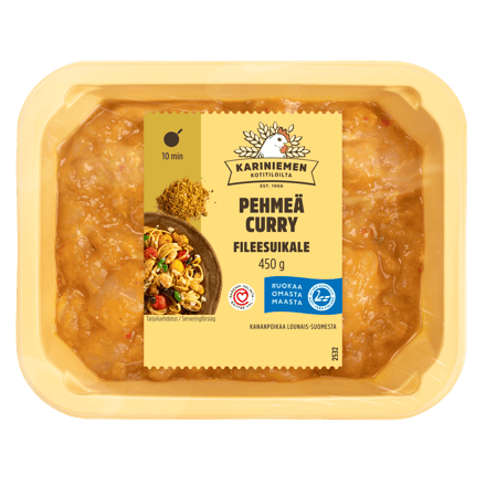 Kariniemen Kananpojan fileesuikale pehmeä curry