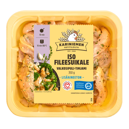 Kariniemen Kananpojan Iso fileesuikale valkosipuli-timjami