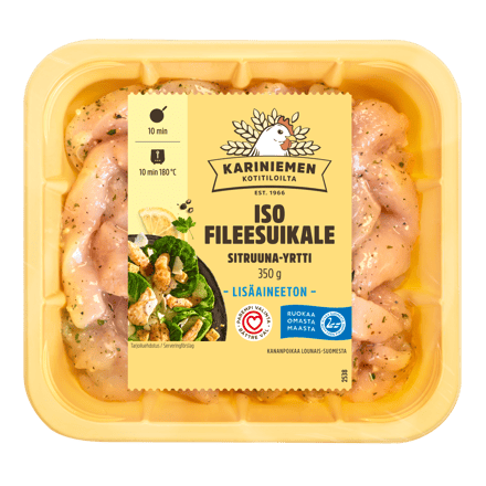 Kariniemen Kananpojan Iso fileesuikale sitruuna-yrtti