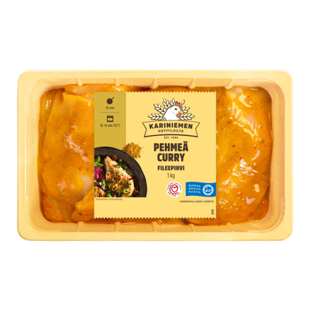 Kariniemen Kananpojan Fileepihvi pehmeä curry