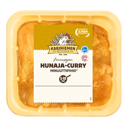 Kariniemen Kananpojan Minuuttipihvi® hunaja-curry