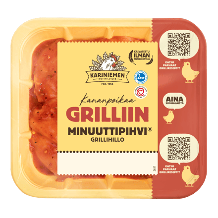Kariniemen Kananpojan Minuuttipihvi® Grillihillo