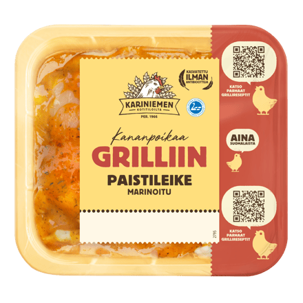 Kariniemen Kananpojan Paistileike marinoitu