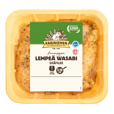 Kariniemen Kananpojan sisäfilee Lempeä Wasabi