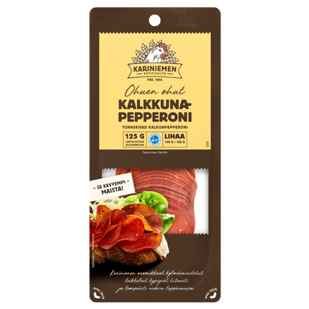 Kariniemen Kalkkunapepperoni
