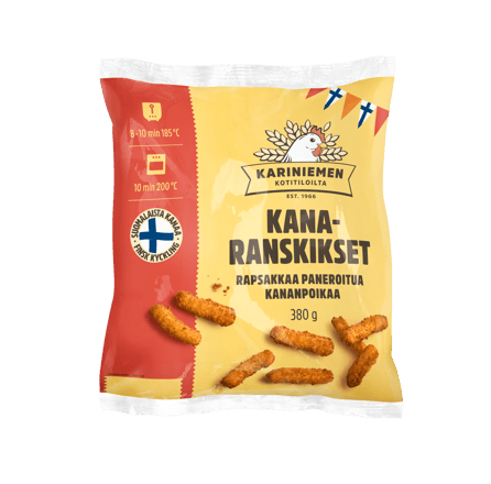 Kariniemen Kananpojan Paneroidut Kanaranskikset