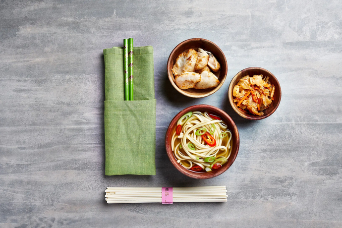 Helppo kananpojan nuudelikulho