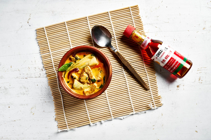 Helppo kana-kookoskeitto