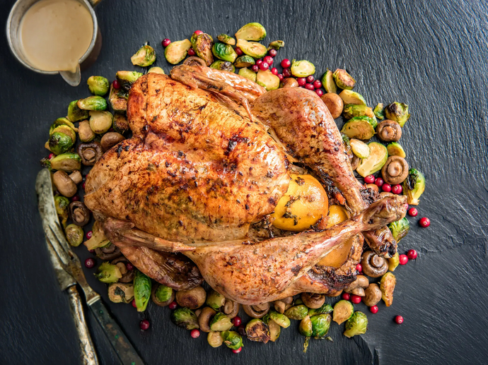 Täytetty joulukalkkuna