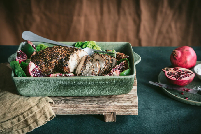 Kalkkuna uunissa Lähi-idän maustein