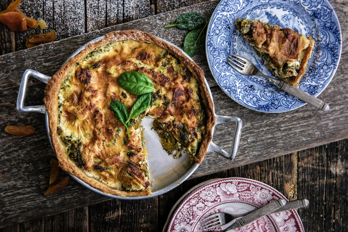 Hedelmäinen kanapiirakka