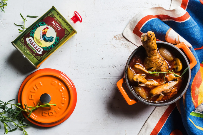 Coq au vin - kukkoa viinissä