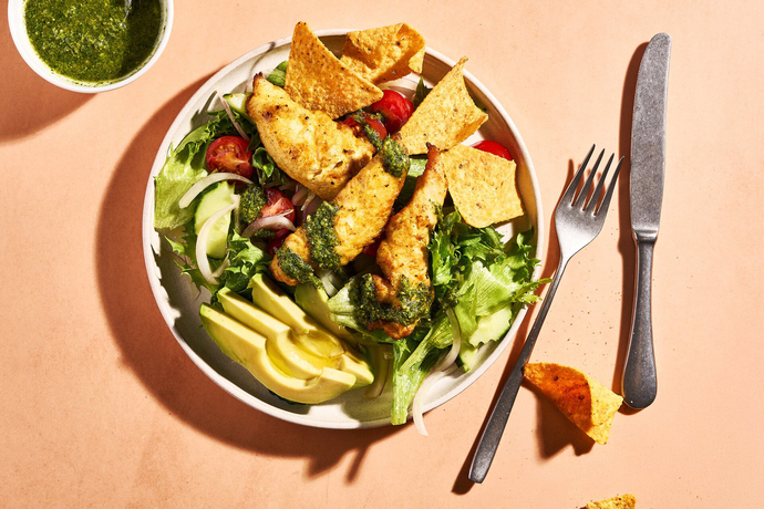 Meksikolainen kanasalaatti