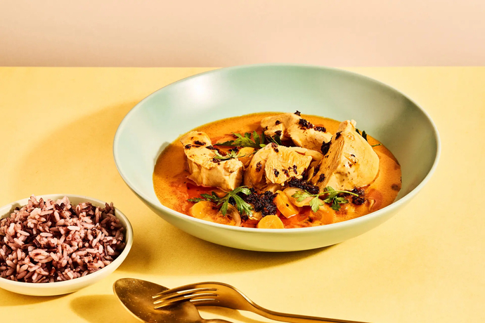 Punainen thai-kanacurry