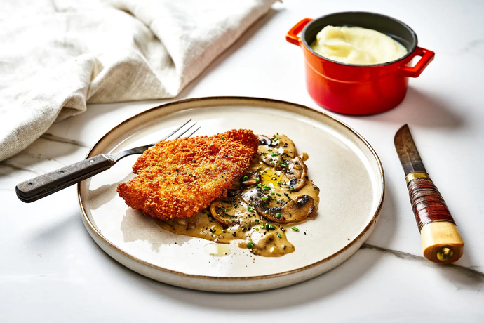 Metsästäjänleike kananpojasta ja puikulamuusia