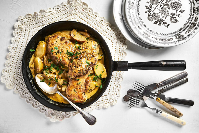 Normandian one pot siiderikana