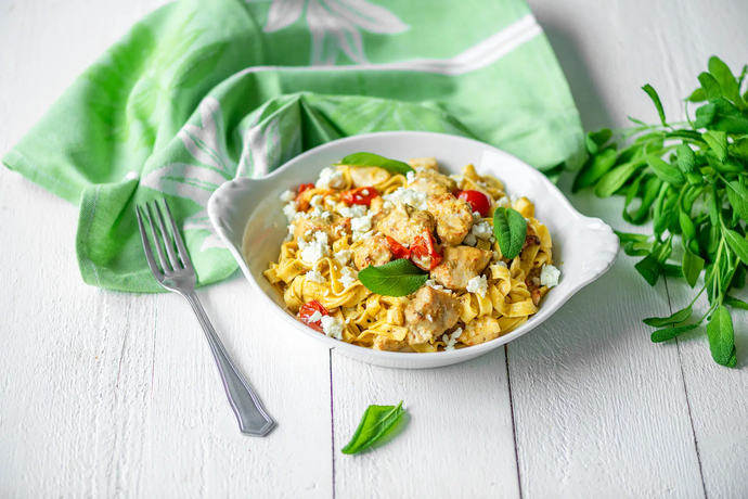 Salviapesto-kanapasta