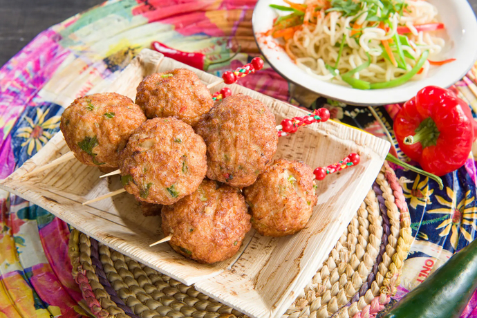 Thaimaalaiset kanalihapullat