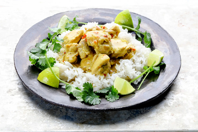 Helppo kana-kookoscurry