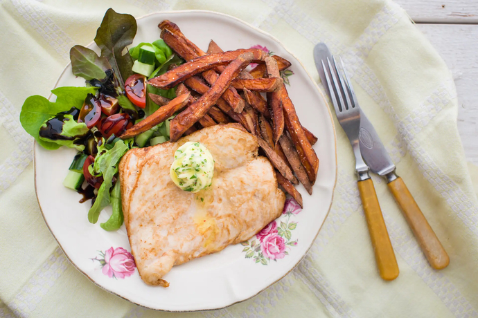 Lehtipihvi ja bataattiranskalaiset