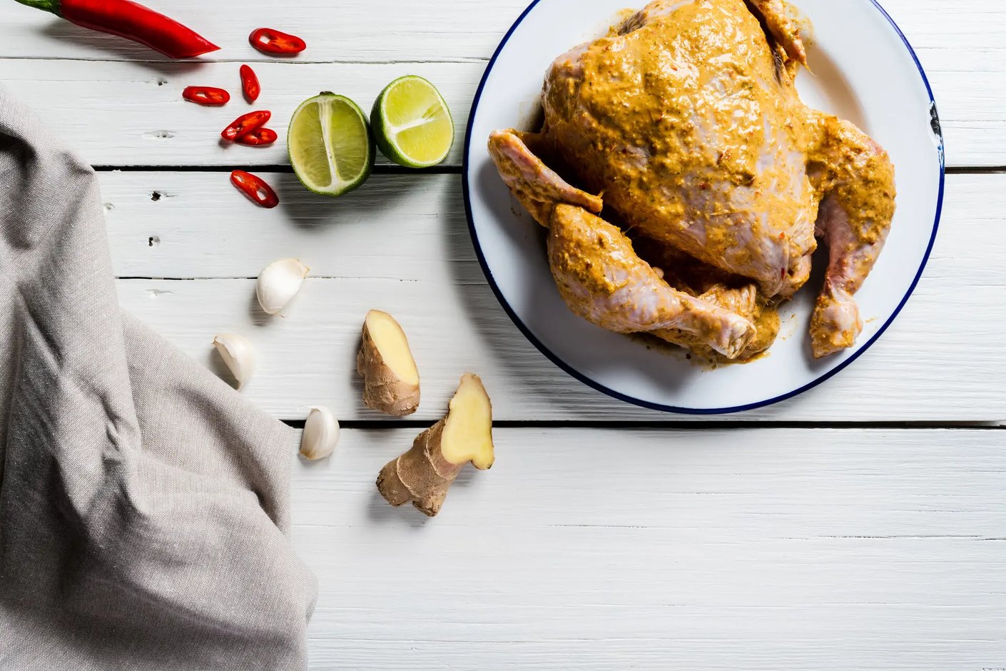 Kariniemen marinoitu kananpoika