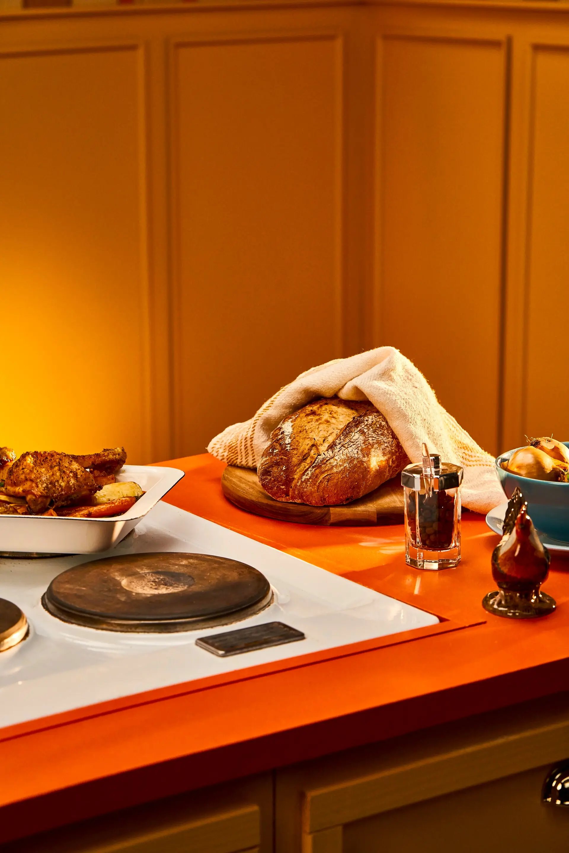 Paistetut kanankoivet uunista vastapaistettuna