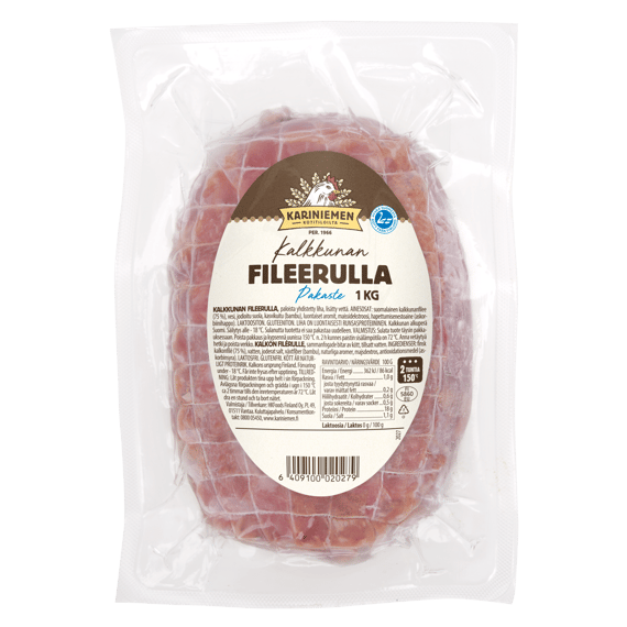 Kariniemen Kalkkunan Fileerulla, pakaste