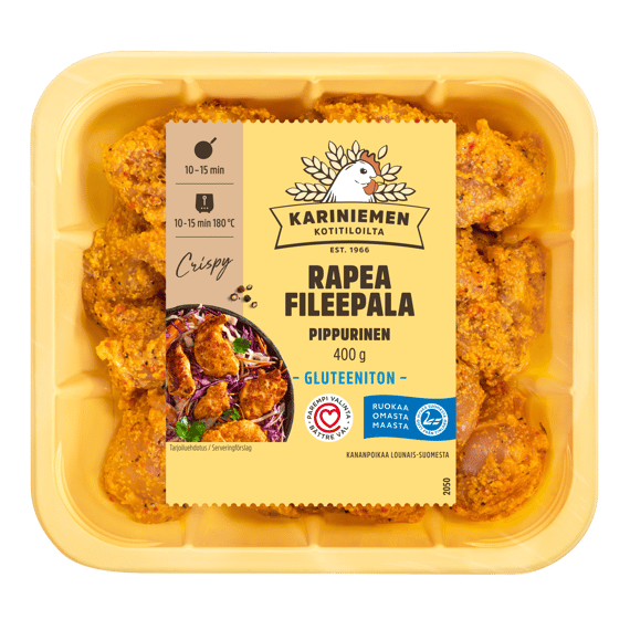 Kariniemen Kananpojan Rapea fileepala pippurinen