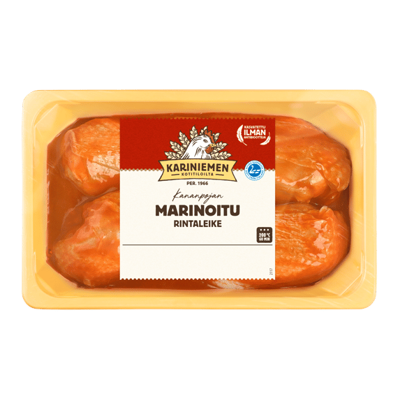 Kariniemen Kananpojan Rintaleike marinoitu