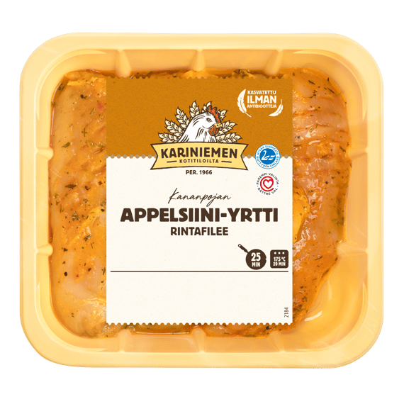 Kariniemen Kananpojan filee appelsiini-yrtti