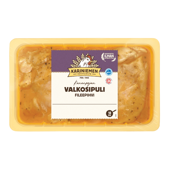 Kariniemen Kananpojan fileepihvi valkosipuli